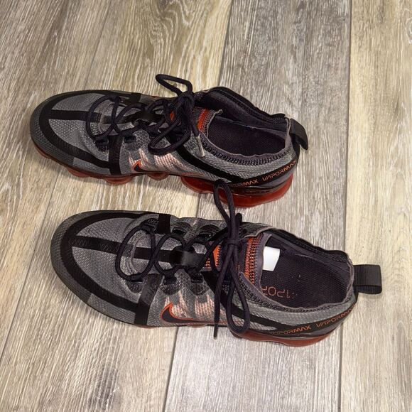 Nike Air Vapormax Mens US Size 7 Black Red Burgundy Ash Sneaker Shoes AR6631-601 - Picture 6 of 12